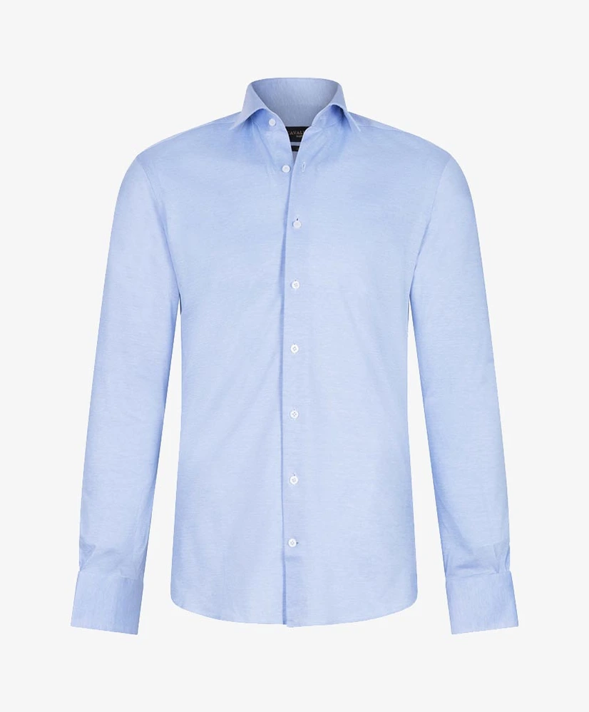 Cavallaro Napoli Overhemd Pique Slim Fit