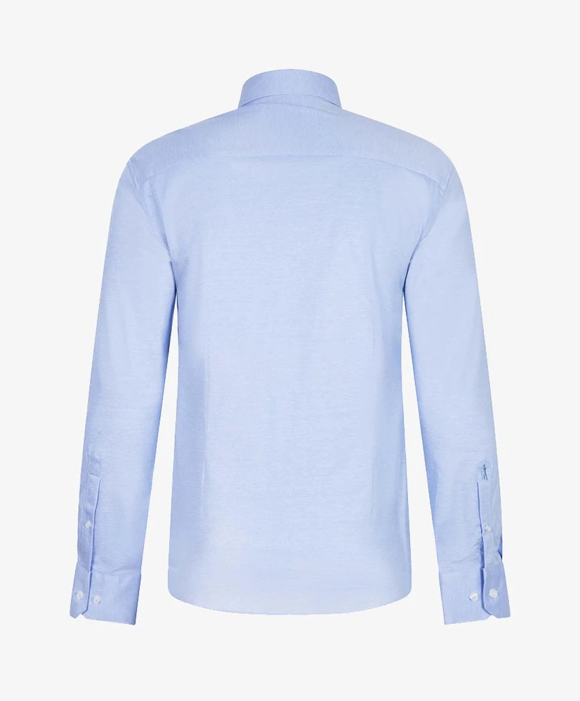 Cavallaro Napoli Overhemd Pique Slim Fit