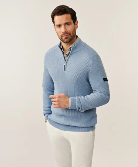 Cavallaro Napoli Sagio Half Zip Pullover