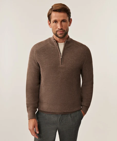 Cavallaro Napoli Sagio Half Zip Pullover