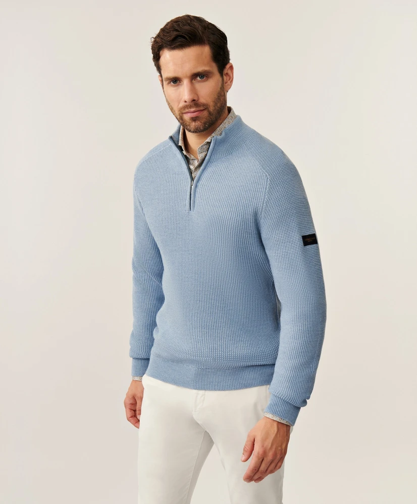 Cavallaro Napoli Sagio Half Zip Pullover