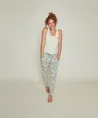 Charlie Choe Pyjamabroek Bloemenprint