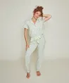 Charlie Choe Pyjamabroek Leaves