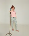 Charlie Choe Pyjamashirt Effen