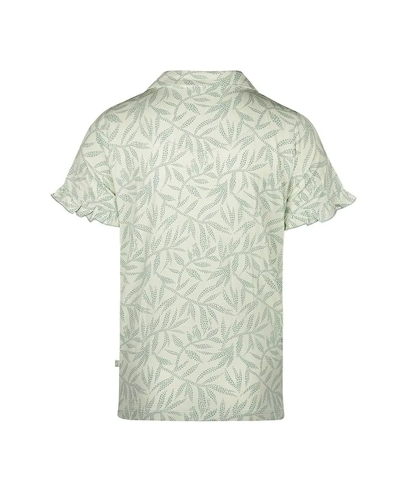Charlie Choe Pyjamashirt Retro Ruffle