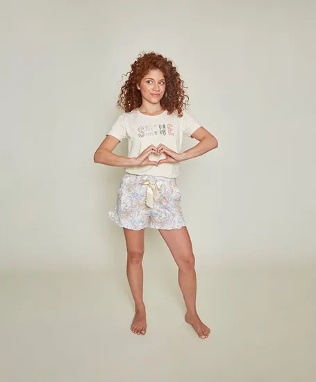 Charlie Choe Pyjamashort Ruffle