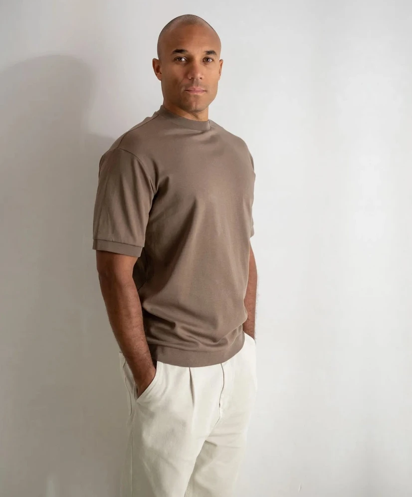 Club 24 T-shirt Club Mocha