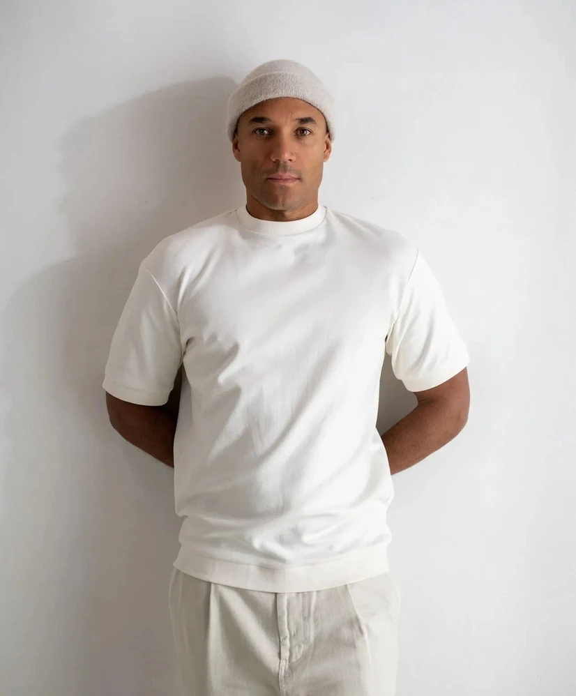 Club 24 T-shirt White Smoke