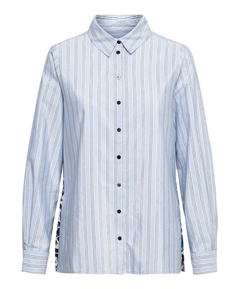 &Co Blouse Aubrie Stripe Patchwork