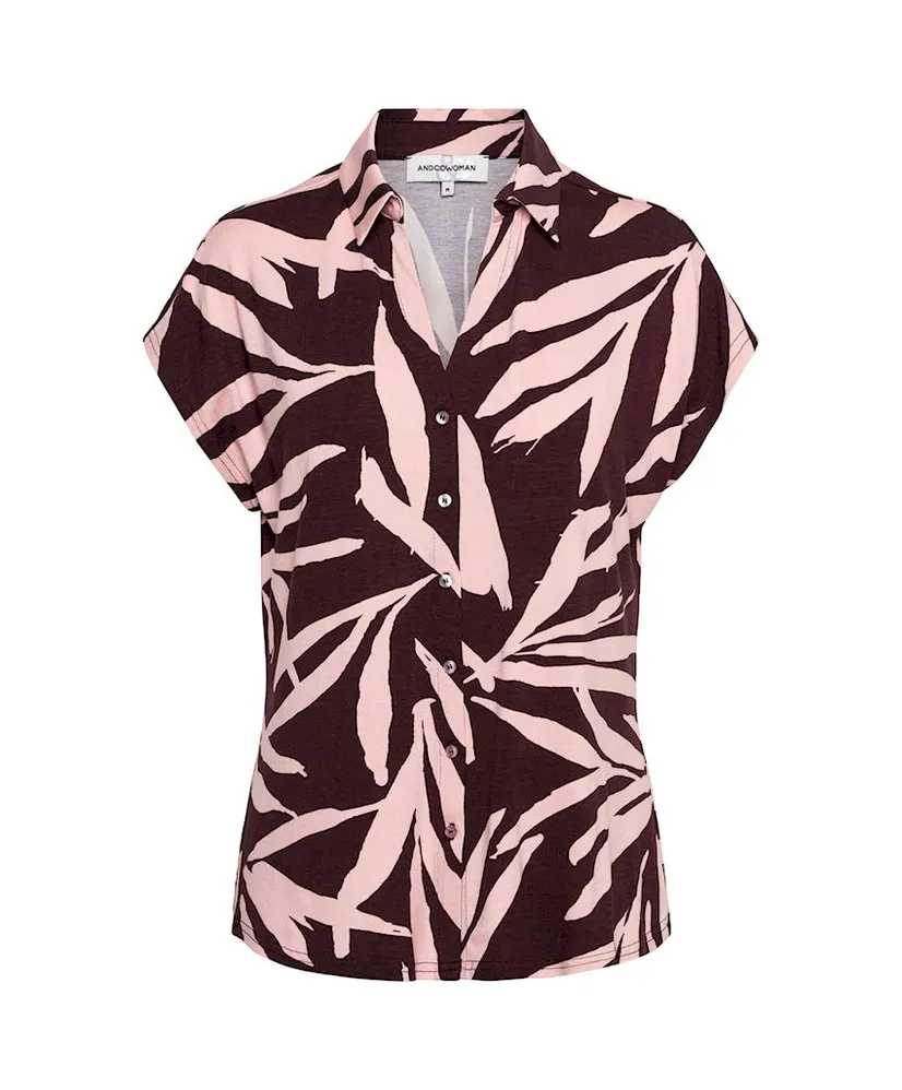 &Co Blouse Valetta Leaf