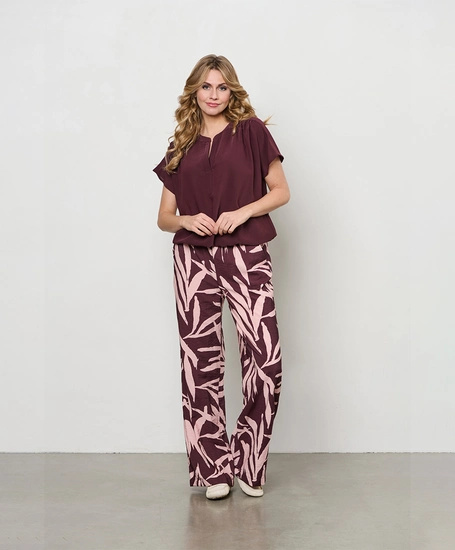 &Co Broek Nadine Leaf