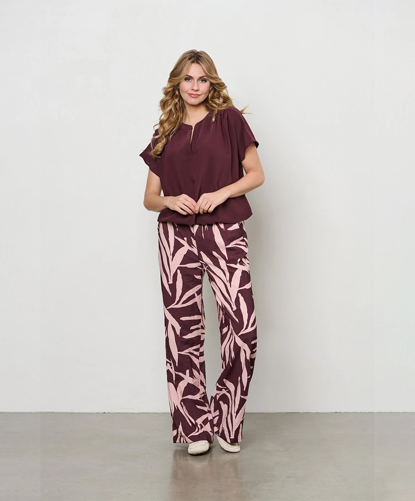 &Co Broek Nadine Leaf