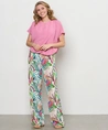 &Co Broek Nadine Multi Leaf