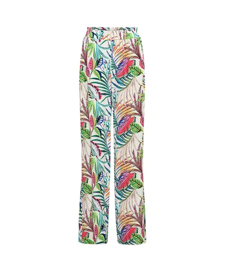 &Co Broek Nadine Multi Leaf