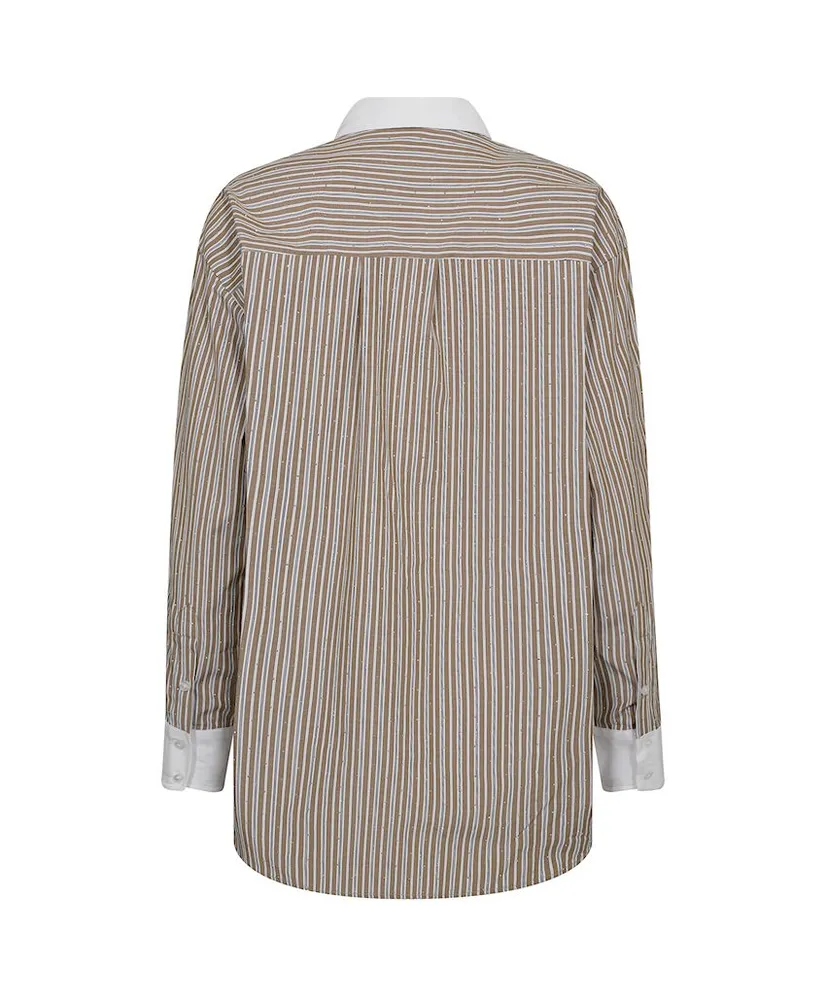 co'couture Blouse Grant Rhinestones