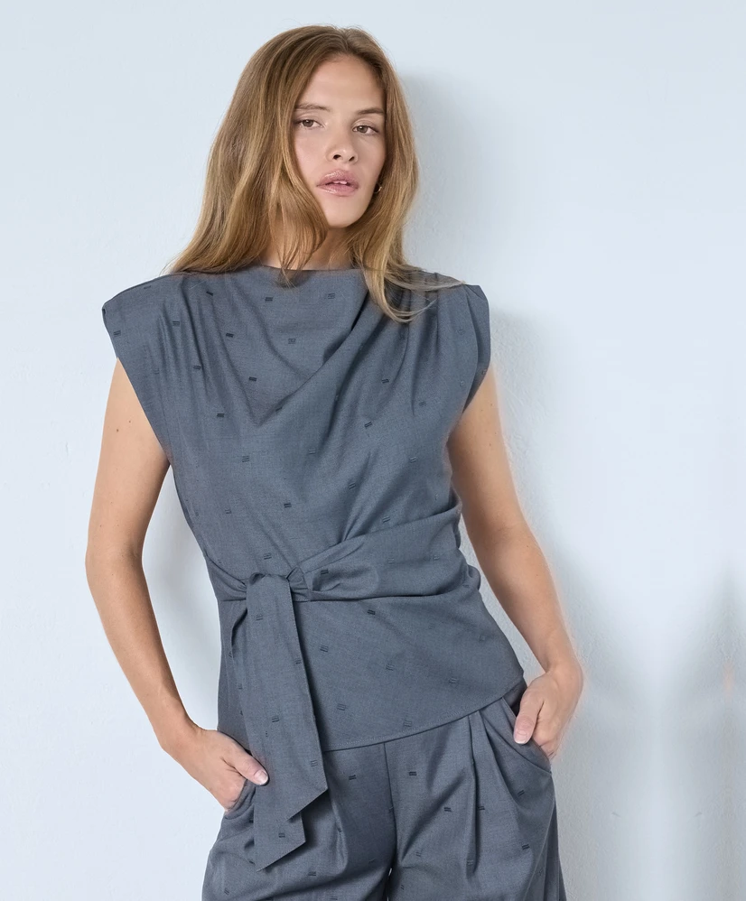 co'couture Top Saga Pleat