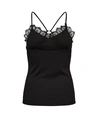 co'couture Top Singlet Rietta Rib Lace