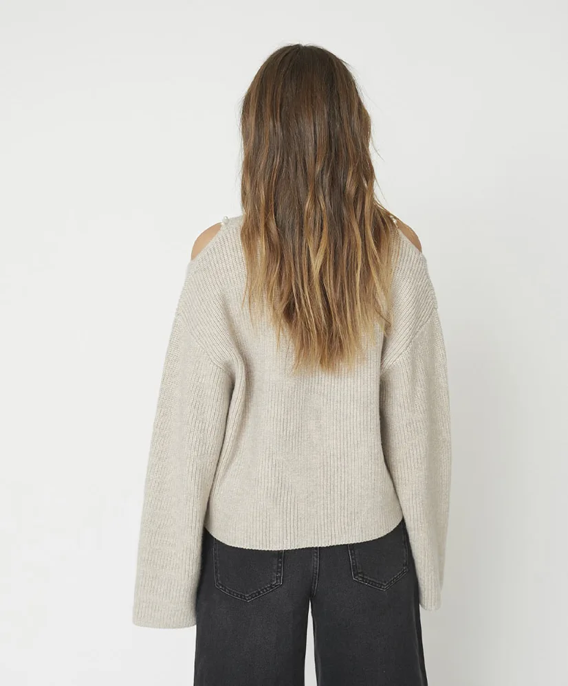 co'couture Trui Row Pearl