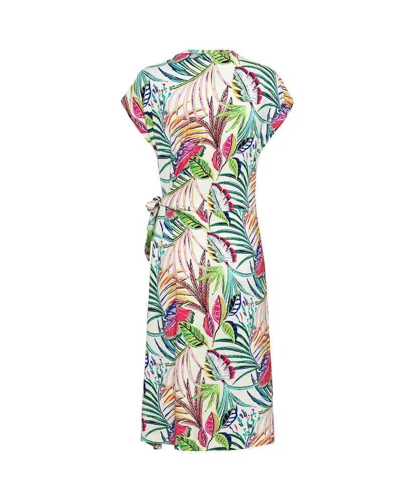 &Co Jurk Lizzy Multi Leaf