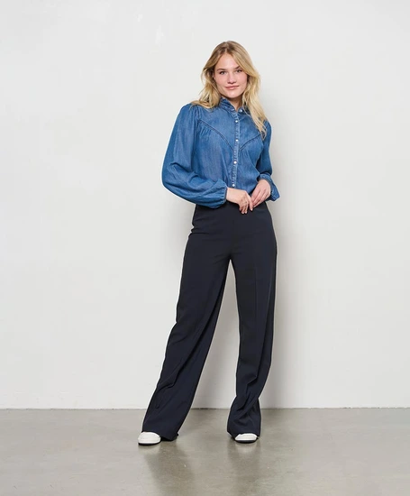 &Co Pantalon Celeste
