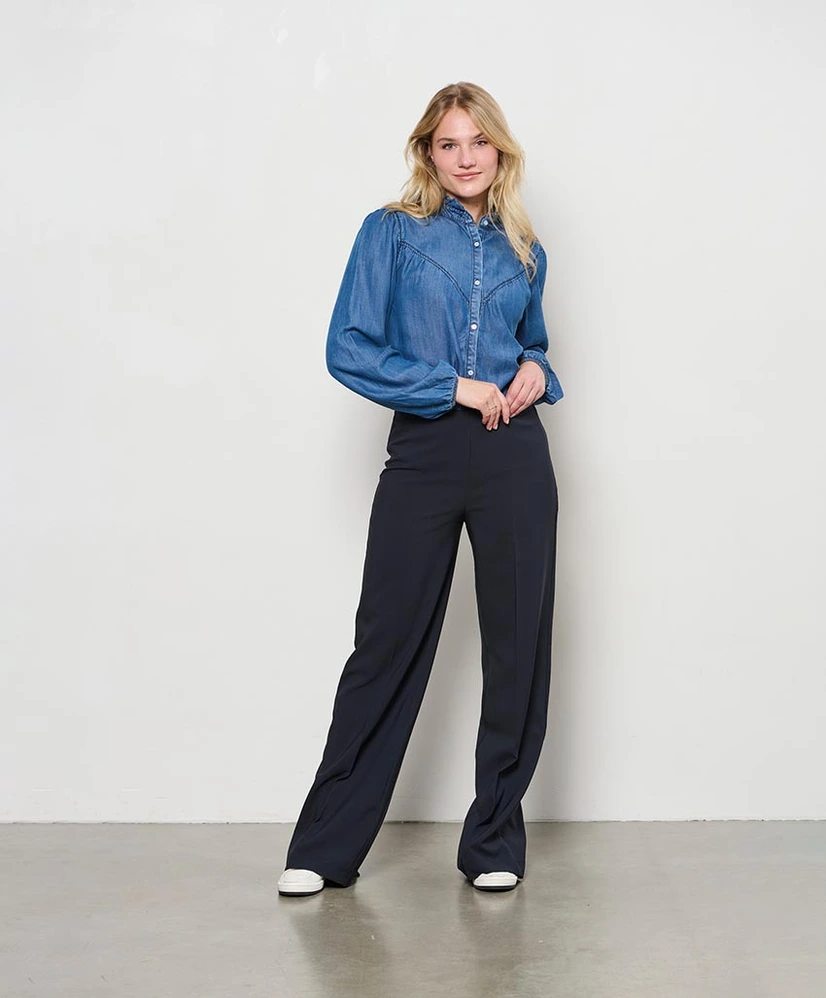 &Co Pantalon Celeste