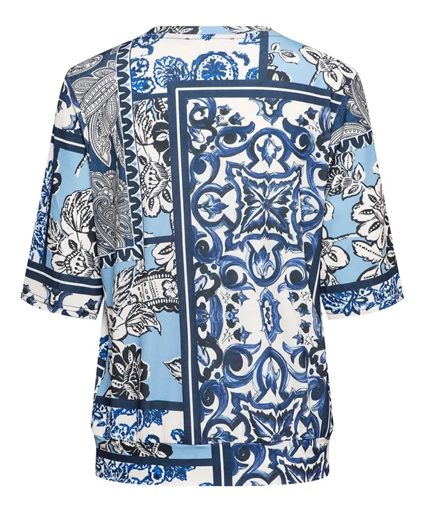 &Co T-shirt Lucille Paisley