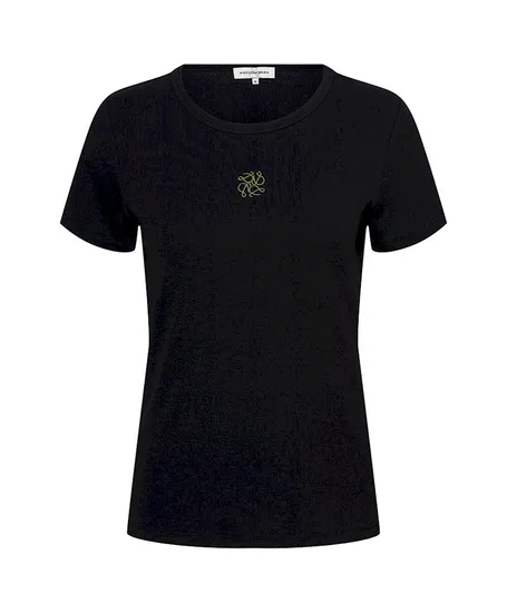 &Co T-shirt Rib Savi Embro