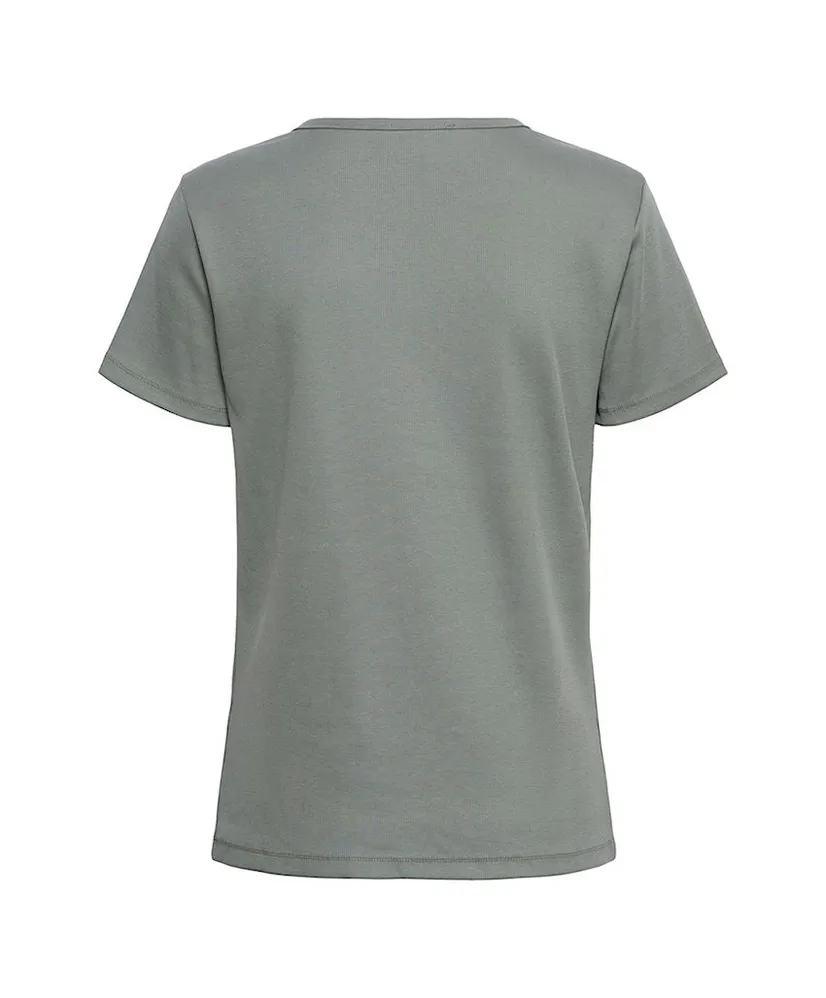 &Co T-shirt Rib Savi Embro