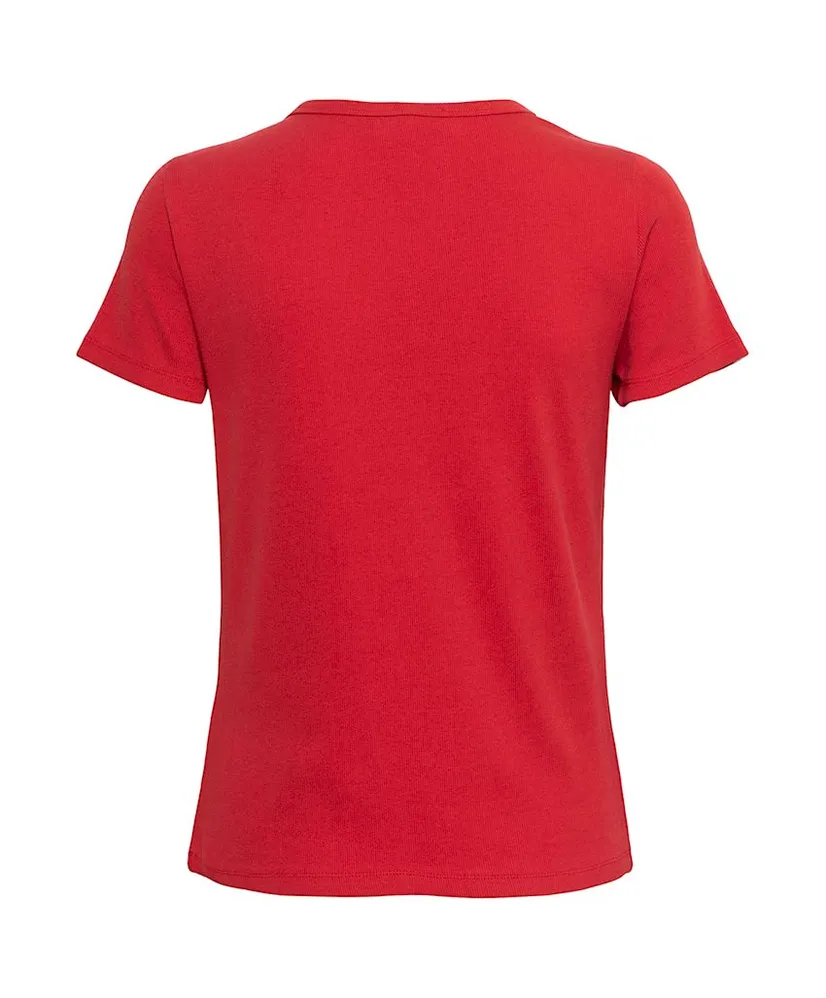 &Co T-shirt Rib Savi Embro