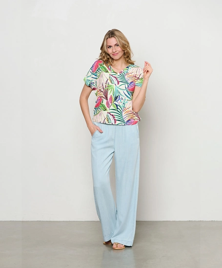 &Co Top Viana Multi Leaf