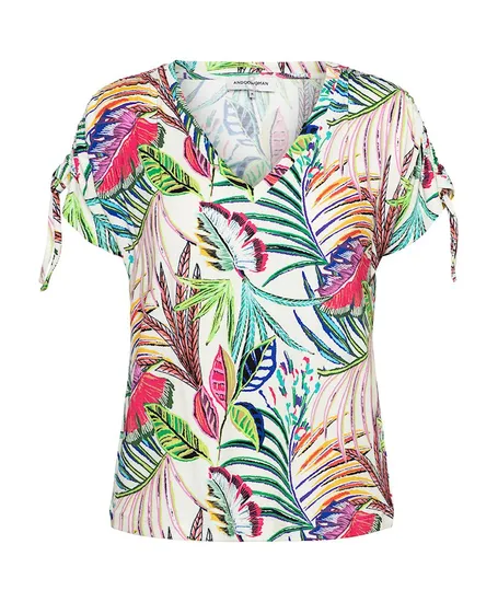 &Co Top Viana Multi Leaf