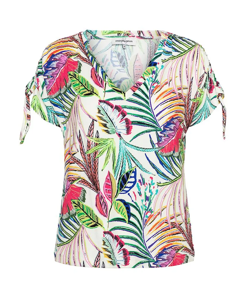 &Co Top Viana Multi Leaf