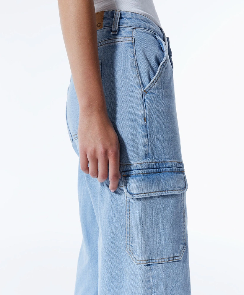 COJ Denim Cargo Jeans Straight Charlotte