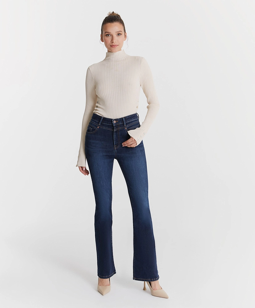 COJ Denim Jeans Matilda Ultra High Waist Flared