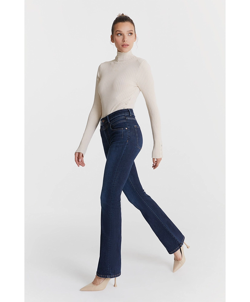 COJ Denim Jeans Matilda Ultra High Waist Flared