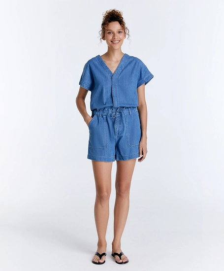COJ Denim Playsuit Tina