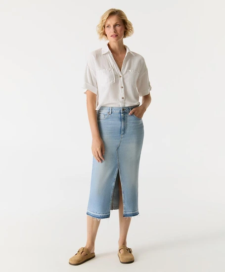 COJ Denim Spijkerrok Evelyn