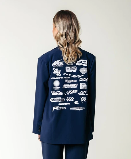 Colourful Rebel Blazer Jesra Racer Logo