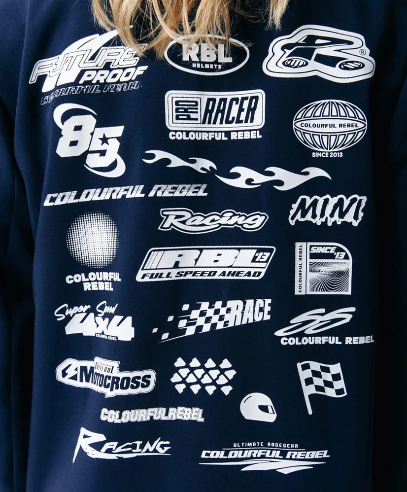 Colourful Rebel Blazer Jesra Racer Logo