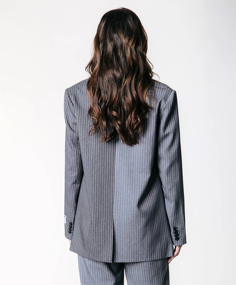 Colourful Rebel Blazer Mimmi Pinstripe