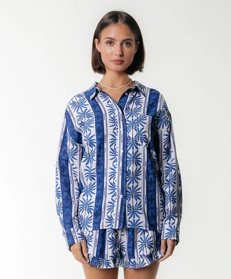 Colourful Rebel Blouse Vicky Palm