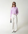 Colourful Rebel Cropped Blouse Aliya Stripe