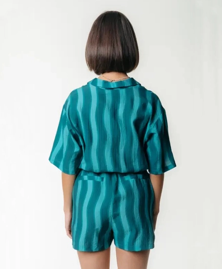 Colourful Rebel Playsuit Tru Striped