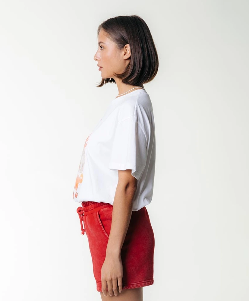 Colourful Rebel Sweat Short Acid Wash