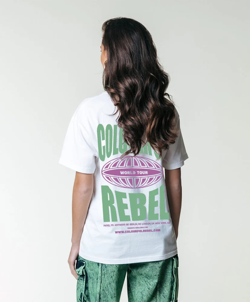 Colourful Rebel T-shirt Globe