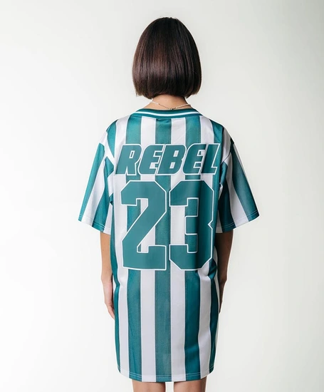Colourful Rebel T-shirt Jurk Football Taylie
