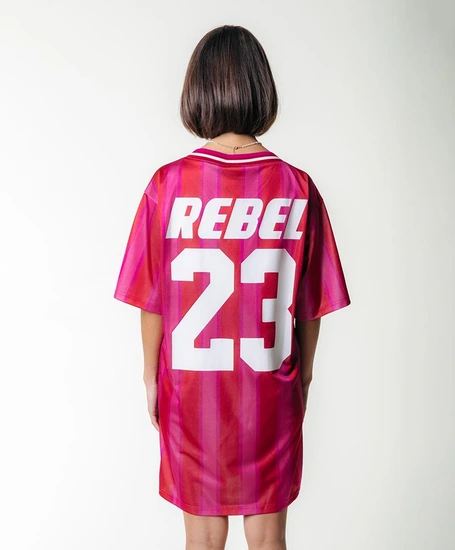 Colourful Rebel T-shirt Jurk Taylie Football