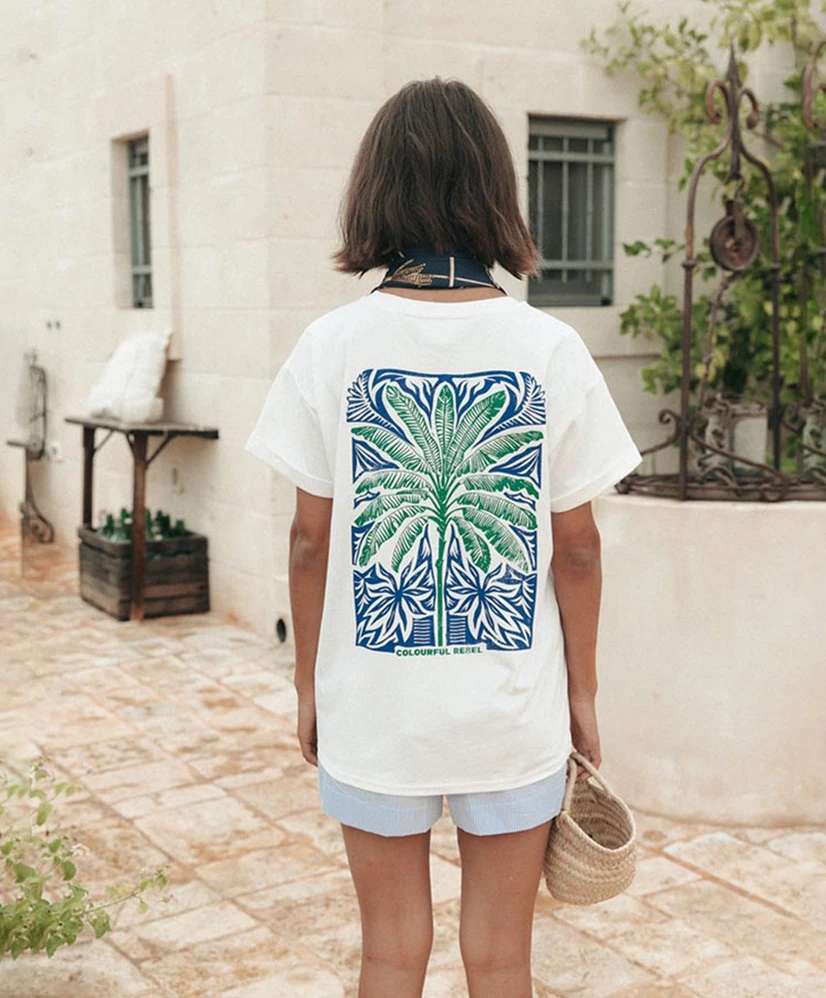 Colourful Rebel T-shirt Palm Square