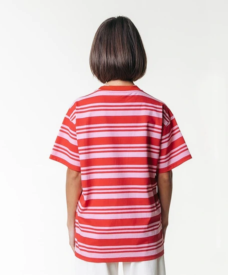Colourful Rebel T-shirt Stripe Logo