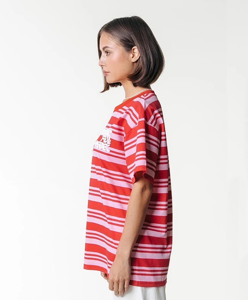 Colourful Rebel T-shirt Stripe Logo
